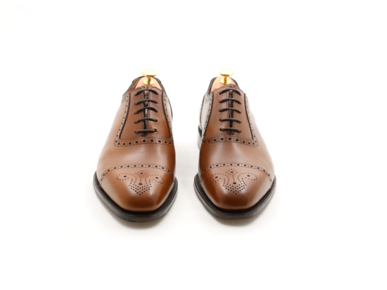 loake strand mahogany
