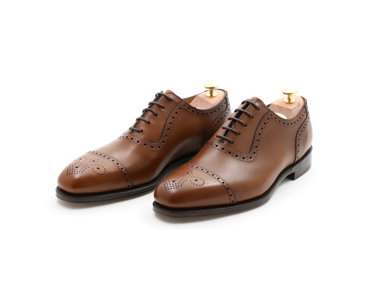 loake strand mahogany