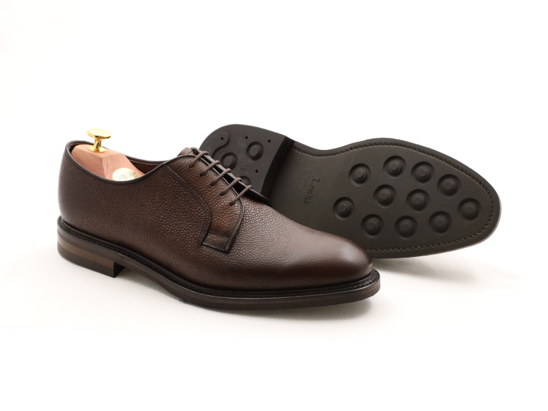 loake 1880 troon rosewood grained calf